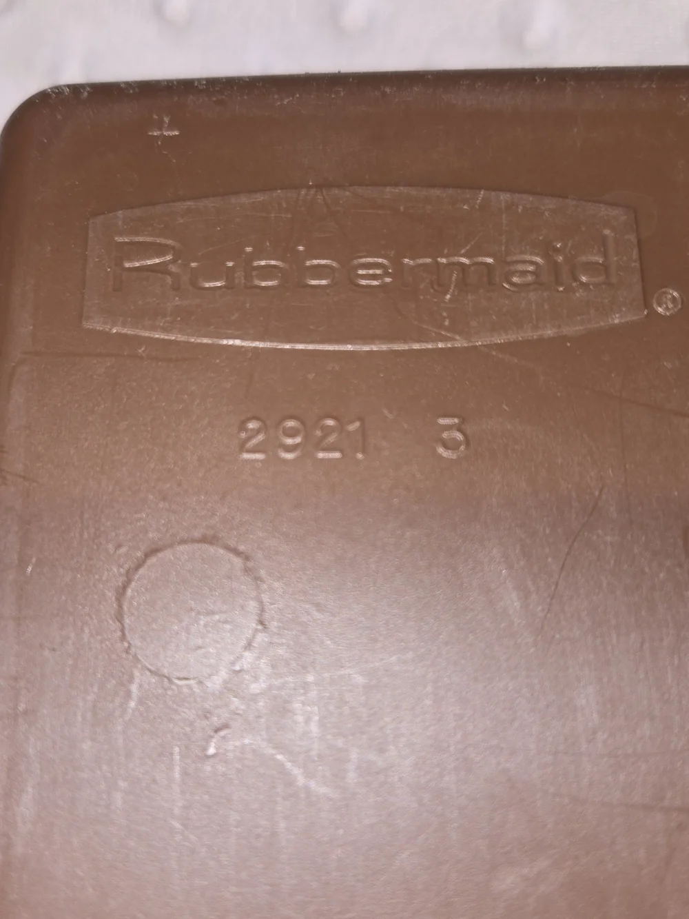 Vintage Rubbermaid 5 Slot Brown Plastic Utensil Tray Organizer‎